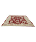 Ziegler 7'11'' X 9'1'' Hand-Knotted Wool Rug 7'11'' x 9'1'' (238 X 273) / Red / Ivory