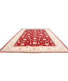 Ziegler 12'3'' X 17'1'' Hand-Knotted Wool Rug 12'3'' x 17'1'' (368 X 513) / Red / Ivory