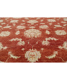 Ziegler 8'10'' X 11'5'' Hand-Knotted Wool Rug 8'10'' x 11'5'' (265 X 343) / Red / Ivory