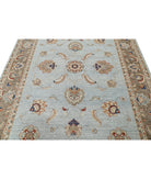 Ziegler 6'11'' X 9'10'' Hand-Knotted Wool Rug 6'11'' x 9'10'' (208 X 295) / Blue / Brown