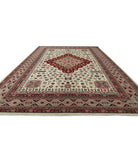 Ziegler 11'10'' X 17'10'' Hand-Knotted Wool Rug 11'10'' x 17'10'' (355 X 535) / Ivory / Red