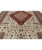 Ziegler 11'10'' X 17'10'' Hand-Knotted Wool Rug 11'10'' x 17'10'' (355 X 535) / Ivory / Red