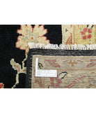 Ziegler 9'10'' X 13'6'' Hand-Knotted Wool Rug 9'10'' x 13'6'' (295 X 405) / Black / Ivory