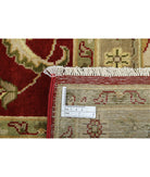 Ziegler 9'10'' X 13'8'' Hand-Knotted Wool Rug 9'10'' x 13'8'' (295 X 410) / Red / Brown