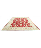 Ziegler 9'10'' X 14'0'' Hand-Knotted Wool Rug 9'10'' x 14'0'' (295 X 420) / Red / Ivory