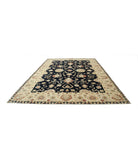 Ziegler 9'9'' X 13'10'' Hand-Knotted Wool Rug 9'9'' x 13'10'' (293 X 415) / Blue / Ivory