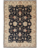 Ziegler 9'9'' X 13'10'' Hand-Knotted Wool Rug 9'9'' x 13'10'' (293 X 415) / Blue / Ivory