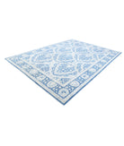 Ziegler 8'7'' X 11'10'' Hand-Knotted Wool Rug 8'7'' x 11'10'' (258 X 355) / Blue / Blue