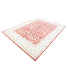 Ziegler 7'10'' X 10'8'' Hand-Knotted Wool Rug 7'10'' x 10'8'' (235 X 320) / Red / Ivory