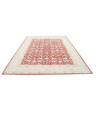 Ziegler 7'10'' X 10'8'' Hand-Knotted Wool Rug 7'10'' x 10'8'' (235 X 320) / Red / Ivory