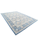 Ziegler 9'9'' X 13'10'' Hand-Knotted Wool Rug 9'9'' x 13'10'' (293 X 415) / Blue / Ivory