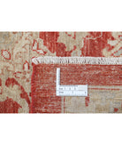 Ziegler 10'1'' X 14'0'' Hand-Knotted Wool Rug 10'1'' x 14'0'' (303 X 420) / Pink / Ivory