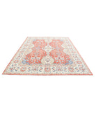 Ziegler 7'9'' X 9'5'' Hand-Knotted Wool Rug 7'9'' x 9'5'' (233 X 283) / Rust / Ivory