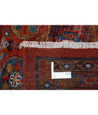 Mamluk 13'6'' X 16'0'' Hand-Knotted Wool Rug 13'6'' x 16'0'' (405 X 480) / Rust / Red