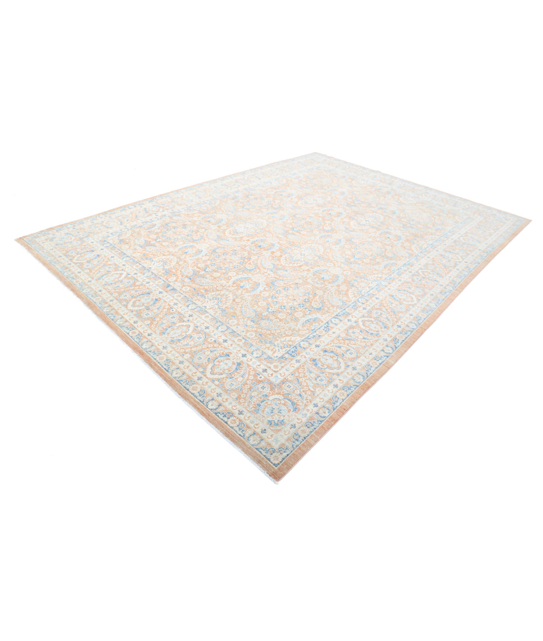 Ziegler 8'9'' X 12'0'' Hand-Knotted Wool Rug 8'9'' x 12'0'' (263 X 360) / Rust / Ivory