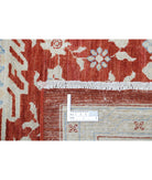 Ziegler 8'11'' X 11'5'' Hand-Knotted Wool Rug 8'11'' x 11'5'' (268 X 343) / Red / Ivory