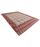 Ziegler 9'9'' X 13'4'' Hand-Knotted Wool Rug 9'9'' x 13'4'' (293 X 400) / Rust / Taupe