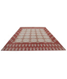 Ziegler 9'9'' X 13'4'' Hand-Knotted Wool Rug 9'9'' x 13'4'' (293 X 400) / Rust / Taupe