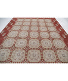 Ziegler 9'9'' X 13'4'' Hand-Knotted Wool Rug 9'9'' x 13'4'' (293 X 400) / Rust / Taupe