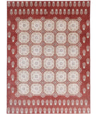 Ziegler 9'9'' X 13'4'' Hand-Knotted Wool Rug 9'9'' x 13'4'' (293 X 400) / Rust / Taupe