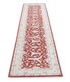 Ziegler 2'5'' X 10'0'' Hand-Knotted Wool Rug 2'5'' x 10'0'' (73 X 300) / Red / Gold