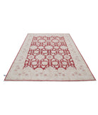 Ziegler 5'11'' X 8'8'' Hand-Knotted Wool Rug 5'11'' x 8'8'' (178 X 260) / Red / Ivory