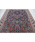 Ziegler 7'6'' X 9'4'' Hand-Knotted Wool Rug 7'6'' x 9'4'' (225 X 280) / Blue / Grey