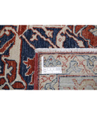 Ziegler 7'6'' X 9'4'' Hand-Knotted Wool Rug 7'6'' x 9'4'' (225 X 280) / Blue / Grey