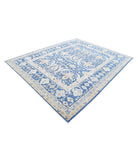 Ziegler 7'10'' X 9'9'' Hand-Knotted Wool Rug 7'10'' x 9'9'' (235 X 293) / Blue / Ivory