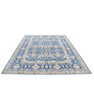 Ziegler 7'10'' X 9'9'' Hand-Knotted Wool Rug 7'10'' x 9'9'' (235 X 293) / Blue / Ivory