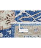 Ziegler 7'10'' X 9'9'' Hand-Knotted Wool Rug 7'10'' x 9'9'' (235 X 293) / Blue / Ivory