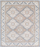 Ziegler 8'1'' X 9'8'' Hand-Knotted Wool Rug 8'1'' x 9'8'' (243 X 290) / Grey / Ivory