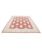 Ziegler 7'11'' X 9'9'' Hand-Knotted Wool Rug 7'11'' x 9'9'' (238 X 293) / Rust / Ivory