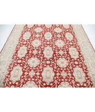 Ziegler 7'11'' X 9'9'' Hand-Knotted Wool Rug 7'11'' x 9'9'' (238 X 293) / Rust / Ivory