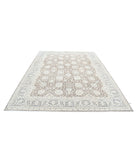 Ziegler 7'9'' X 10'0'' Hand-Knotted Wool Rug 7'9'' x 10'0'' (233 X 300) / Taupe / Grey