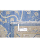 Ziegler 6'7'' X 9'6'' Hand-Knotted Wool Rug 6'7'' x 9'6'' (198 X 285) / Blue / Ivory