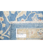 Ziegler 7'7'' X 9'3'' Hand-Knotted Wool Rug 7'7'' x 9'3'' (228 X 278) / Blue / Blue