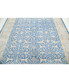 Ziegler 7'7'' X 9'3'' Hand-Knotted Wool Rug 7'7'' x 9'3'' (228 X 278) / Blue / Blue