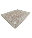 Ziegler 9'1'' X 11'9'' Hand-Knotted Wool Rug 9'1'' x 11'9'' (273 X 353) / Brown / Brown