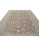 Ziegler 9'1'' X 11'9'' Hand-Knotted Wool Rug 9'1'' x 11'9'' (273 X 353) / Brown / Brown