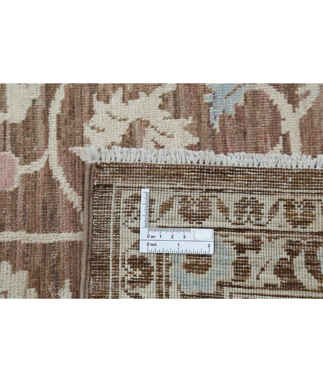 Ziegler 9'1'' X 11'9'' Hand-Knotted Wool Rug 9'1'' x 11'9'' (273 X 353) / Brown / Brown