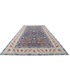 Ziegler 9'6'' X 18'8'' Hand-Knotted Wool Rug 9'6'' x 18'8'' (285 X 560) / Blue / Blue