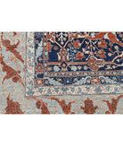 Ziegler 9'6'' X 18'8'' Hand-Knotted Wool Rug 9'6'' x 18'8'' (285 X 560) / Blue / Blue