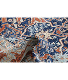 Ziegler 9'6'' X 18'8'' Hand-Knotted Wool Rug 9'6'' x 18'8'' (285 X 560) / Blue / Blue