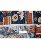 Ziegler 9'6'' X 18'8'' Hand-Knotted Wool Rug 9'6'' x 18'8'' (285 X 560) / Blue / Blue