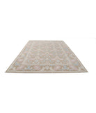 Ziegler 8'9'' X 11'9'' Hand-Knotted Wool Rug 8'9'' x 11'9'' (263 X 353) / Brown / Blue