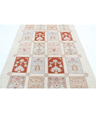 Bakhtiari 5'5'' X 7'6'' Hand-Knotted Wool Rug 5'5'' x 7'6'' (163 X 225) / Ivory / Red