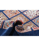 Bakhtiari 5'0'' X 6'0'' Hand-Knotted Wool Rug 5'0'' x 6'0'' (150 X 180) / Blue / Red