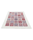 Bakhtiari 4'9'' X 6'9'' Hand-Knotted Wool Rug 4'9'' x 6'9'' (143 X 203) / Ivory / Red