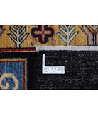 Bakhtiari 6'7'' X 9'7'' Hand-Knotted Wool Rug 6'7'' x 9'7'' (198 X 288) / Black / Blue